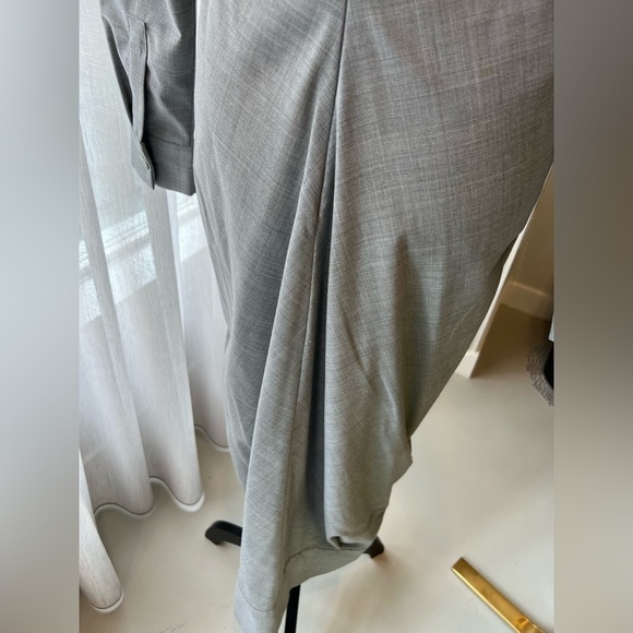 Malloni Grey Button Down Dress - Picture 5 of 13